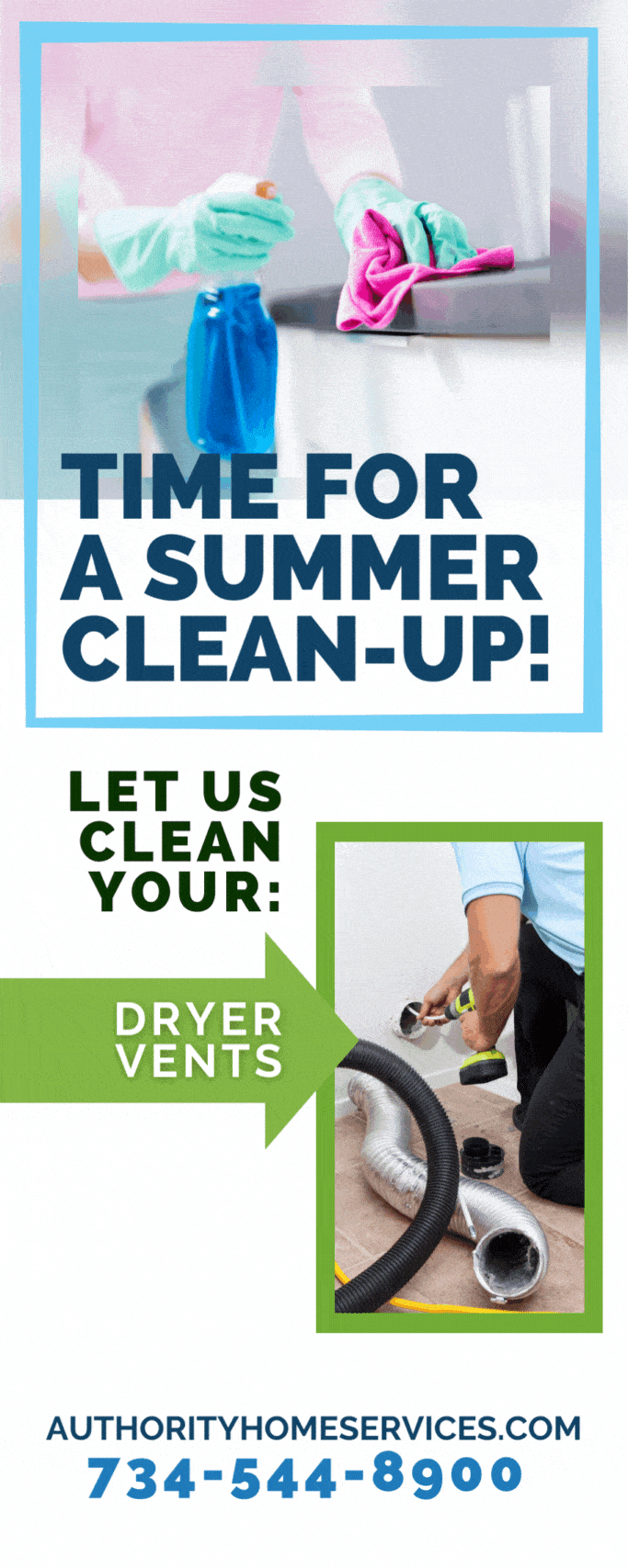 summer cleanup ad